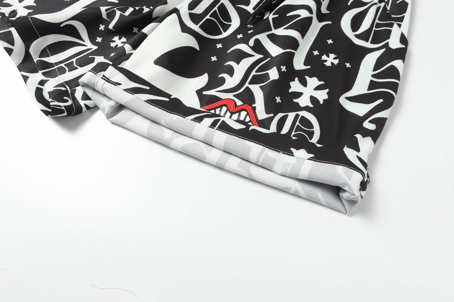 Chrome Hearts New Full Print Shorts Set