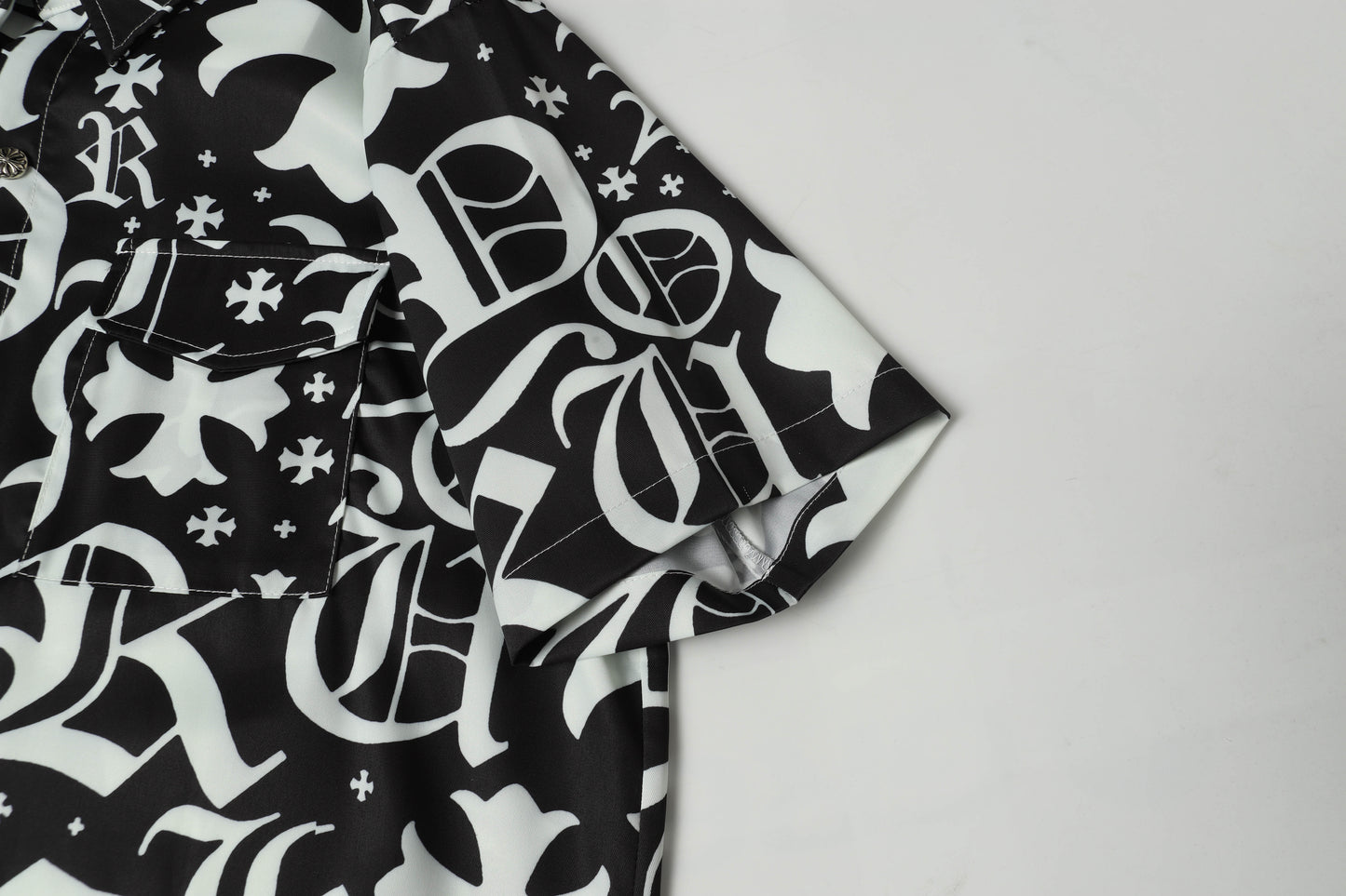 Chrome Hearts New Full Print Shorts Set