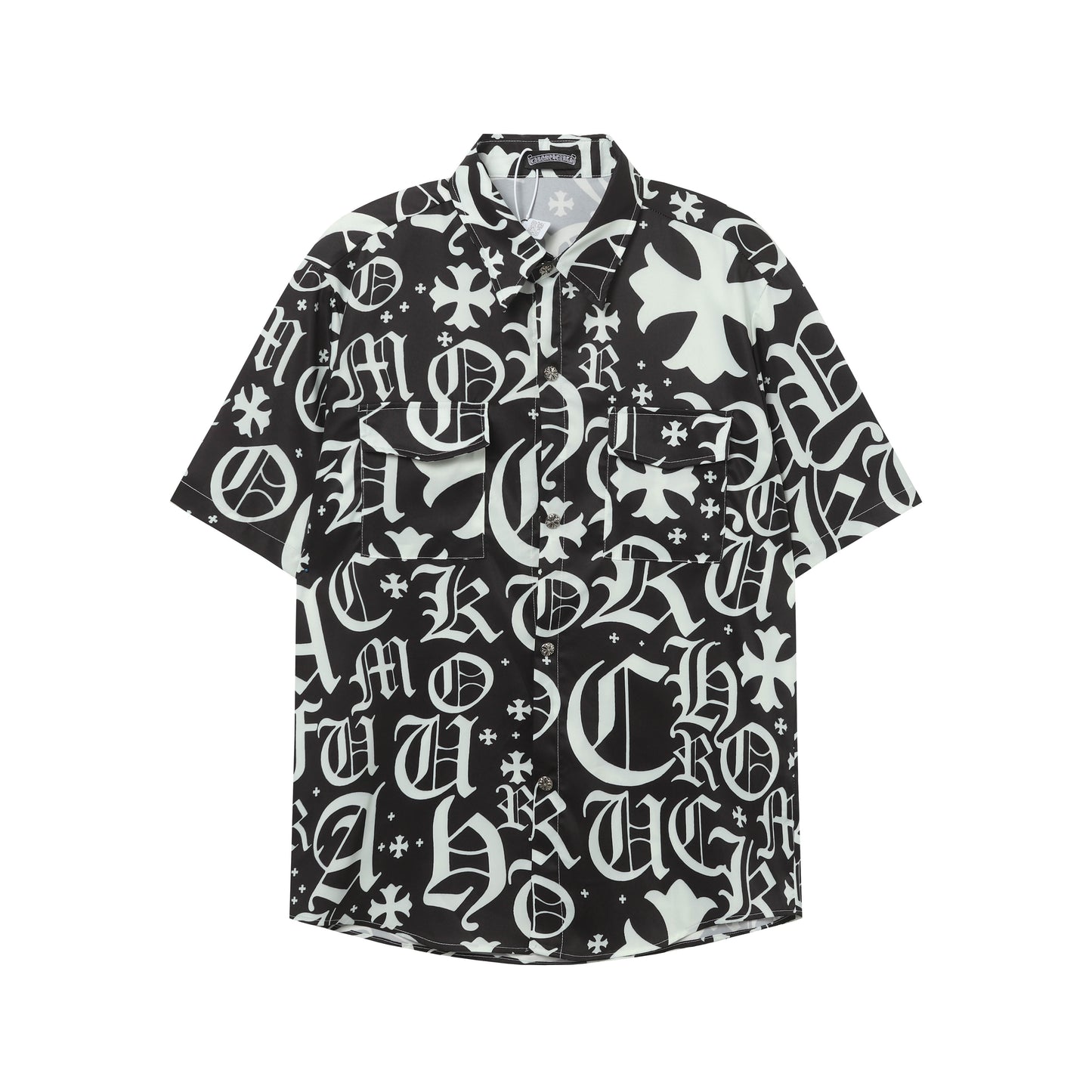 Chrome Hearts New Full Print Shorts Set