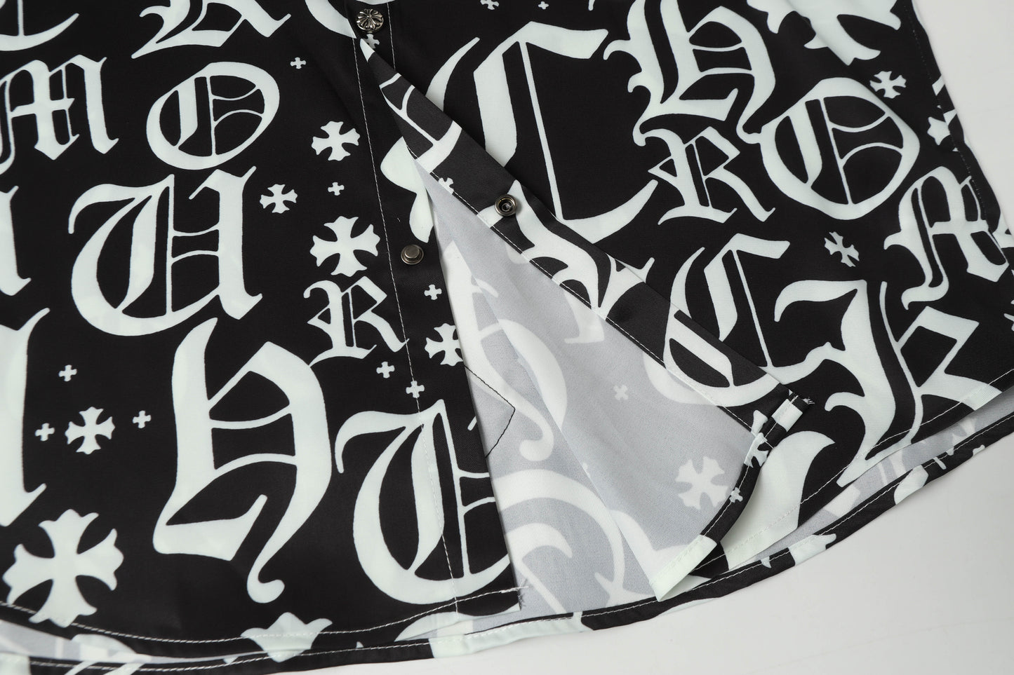 Chrome Hearts New Full Print Shorts Set