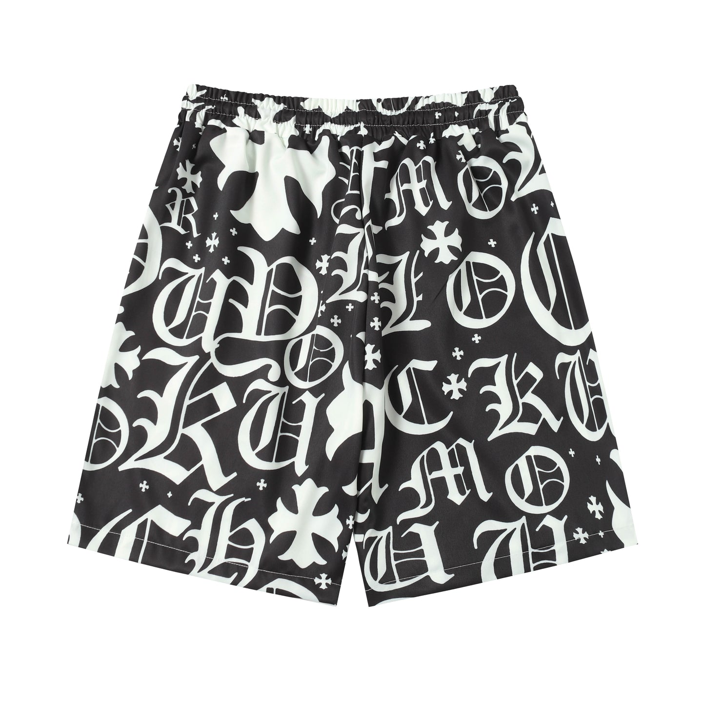 Chrome Hearts New Full Print Shorts Set
