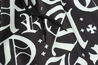 Chrome Hearts New Full Print Shorts Set